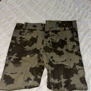 Lioness Olive Tie-Dye Pants